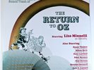 The Return To Oz Original Cast Soundtrack LP Liza Minnelli 1978 Wizard of Oz NM-