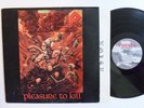 HEAVY METAL THRASH LP - KREATOR - PLEASURE TO KILL 1986 Combat Noise w/ Inner