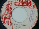 1970s Roots Reggae - LEFT WITH A BROKEN HEART - KEN BOOTHE - Orig MOSES 7