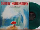 AL CASEY Surfin Hootenanny LP (Stacy STM-100, orig Mono, Green Vinyl) VG++ Vinyl
