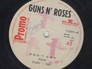 Rare 12 Guns n’ Roses - Don’t cry single-sided Costa Rica promo