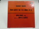Brahms Piano Quartet NO.1  Barylli Quartet,  Demus  Westminster W-9051 SEALED