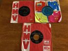 JOHNNY KIDD & THE PIRATES X 3 7”45’S-JEALOUS GIRL POP 1309-POP 1083-POP 1269.