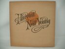 Neil Young Harvest 1970's LP Vinyl album with lyrics