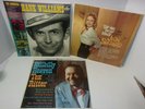 Vintage Country Western Hank Williams Tex Ritter & Jean Shepard Vinyl Record Lot