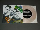 The Meteors 7” Surf City CLEAR PINK 1990 Psychobilly P.Paul Fenech