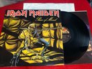 IRON MAIDEN PIECE OF MIND 1983 1st US Press w/Fan Club Insert Lyrics The Trooper