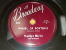 MARILYN HORNE Wheel Of Fortune / Blue Tango RARE HER 1ST RECORD  78 Broadway 202