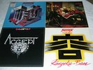 4 x Accept Lp Meat Heart & Kaizoku-Ban & Russian Roulette  Dirkschneider