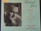 HMV ASD 291 ED 1 UK HANDEL AIRS SUNG BY RICHARD LEWIS, SARGENT, LSO GREAT COND.