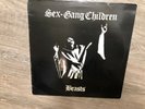 SEX GANG CHILDREN - BEASTS singed by Andy Sex Gang & Dave Roberts
