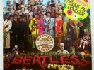 THE BEATLES SGT PEPPER'S LONELY HEARTS CLUB BAND  RED VINYL STEREO LP FRENCH DC1