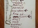 BAUHAUS Bundle set list, record label photos and Dark Entries 7