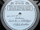 Beethoven: Sonata No. 4 - Wilhelm Backhaus **Original Decca Test Press LP**
