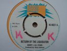 HARRY J ALL STARS - Return Of The Liquidator/All Day - Harry J HJ 6621-1970 - UK