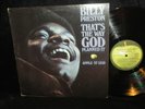 BILLY PRESTON THAT'S THE WAY GOD PLANNED IT RARE WITHDRAWN COVER APPLE RECORDS