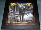 Megadeth Death by Design Box Set 4 transparent Vinyl, Book signed Dave Mustaine