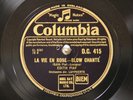 EDITH PIAF ; -  La Vie En Rose / Un Refrain Courait Dans La Rue