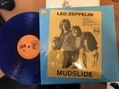 LED ZEPPELIN / MUDSLIDE / blue VINYL  LP record hardrock