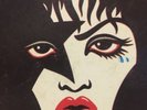 Kiss Lp Blue Tear Drop Rock And Roll Over  Rare Vinyl Aucoin Simmons Stanley Ace