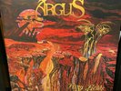 2017 Argus From Fields Of Fire Limited 2LP Metal Black Vinyl Poster Insert