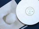 ST VINCENT ORIGINAL 2011 STRANGE MERCY LUNAR WHITE VINYL LP GOLD COVER EX+ RARE