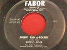 Ruckus Tyler Rollin' and A-Rockin' b/w Rock Town Rock Fabor 45