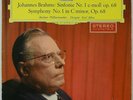 KARL BOHM BRAHMS SYMPHONY NO. 1 DGG ED.1 1960 RED STEREO TULIP SLPM 138113 EX