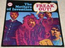 FRANK ZAPPA / MOTHERS OF INVENTION Freak Out  RARE ORIG UK 1966 SVLP VG+ LP.