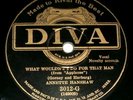 4 Annette Hanshaw 78 RPM records Diva 2706 & 3012 Velvet Tone 1945 & 2066