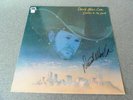 David Allan Coe Castles In The Sand Vinyl LP VG/EX Autographed