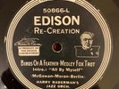 EDISON DIAMOND DISC 50866 Harry Raderman's Jazz Orch Shuffle Along
