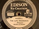 EDISON DIAMOND DISC 50896 Golden and Huges The Life Insurance Policy