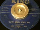 Earl Connelly King - Every Whicha Kinda Way RARE R&B Popcorn 45 King 1957 HEAR