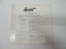 HEART BBC Rock Hour 1982 Live RADIO SHOW LP London Wavelength ANN Wilson NANCY