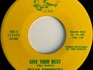 Obscure Crossover Soul Gospel 45 / EDGAR KENDRICKS / Give Your Best / EDRICKS