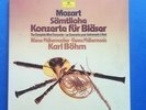 D582 Mozart The Complete Wind Concertos VPO Bohm 4 LP DG 2740 231 Stereo