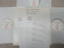 BRUCE SPRINGSTEEN Born In The USA Special 1985 Westwood One RADIO SHOW 3xLP Cues