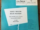 TEDDY WILSON - BILLIE HOLIDAY 10