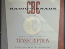 DAVE ROBBINS GROUP Lance Harrison Dixieland Band CANADIAN RADIO TRANSCRIPTION LP