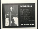 Bob Dylan vinyl LP „Number One“ Minneapolis, Autumn 1960
