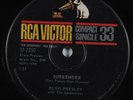 Rock & Roll 45 ELVIS PRESLEY Surrender RCA VICTOR 33rpm HEAR