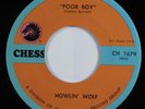R&B Blues 45 HOWLIN' WOLF Poor Boy CHESS HEAR