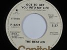Rock 45 BEATLES Got To Get You Into My Life CAPITOL promo