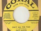 PATTI AUSTIN Only All The Time CORAL PROMO NORTHERN SOUL USA 45