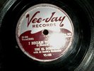 The El Dorados 78 I Began To Realize VEE JAY