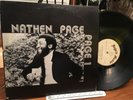 NATHEN PAGE LP PAGE 1 1977 EX/VG PRIVATE PRESS JAZZ
