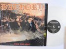 BLACK METAL LP - BATHORY - BLOOD FIRE DEATH 2003 Black Mark Sweden CLEAR WAX M-