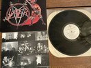 1983 SLAYER SHOW NO MERCY LP 1ST USA PRESS METAL BLADE Silver Label VINYL Insert