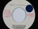 Rock 45 WINGS With A Little Luck MPL white label HEAR